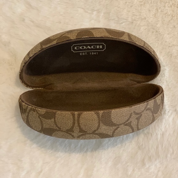 Authentic - Coach eyeglasses/sunglasses case. New! - Picture 1 of 3